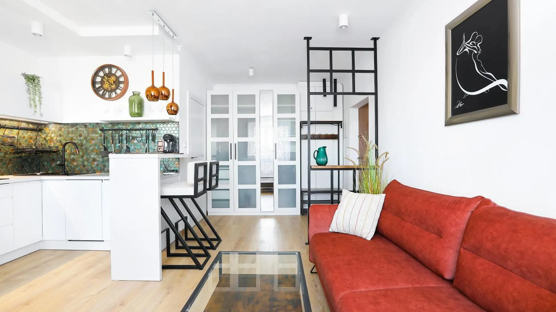 Cozy Studio With Air Conditioning For Couples, Old Town - Jewish District Krakow Apartment